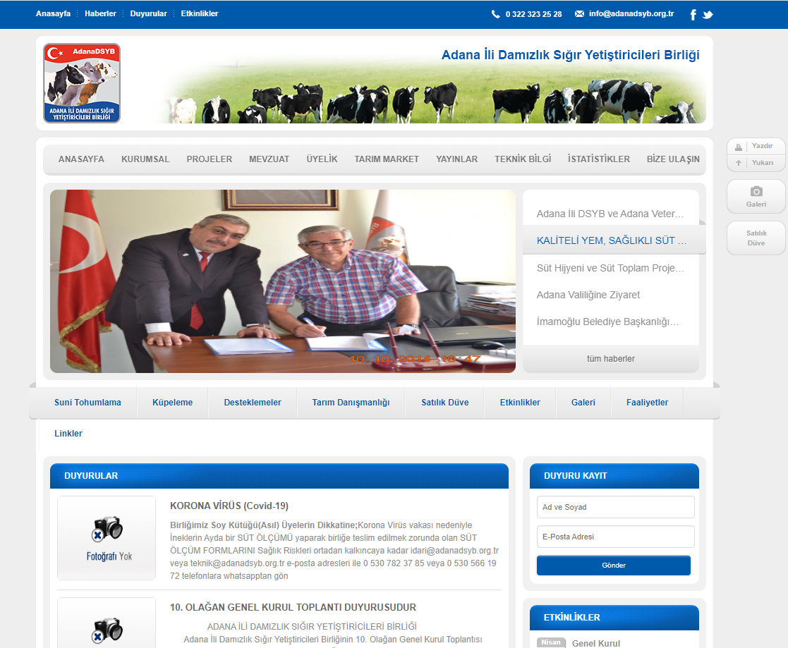 Adana DSYB web site tasar�m�